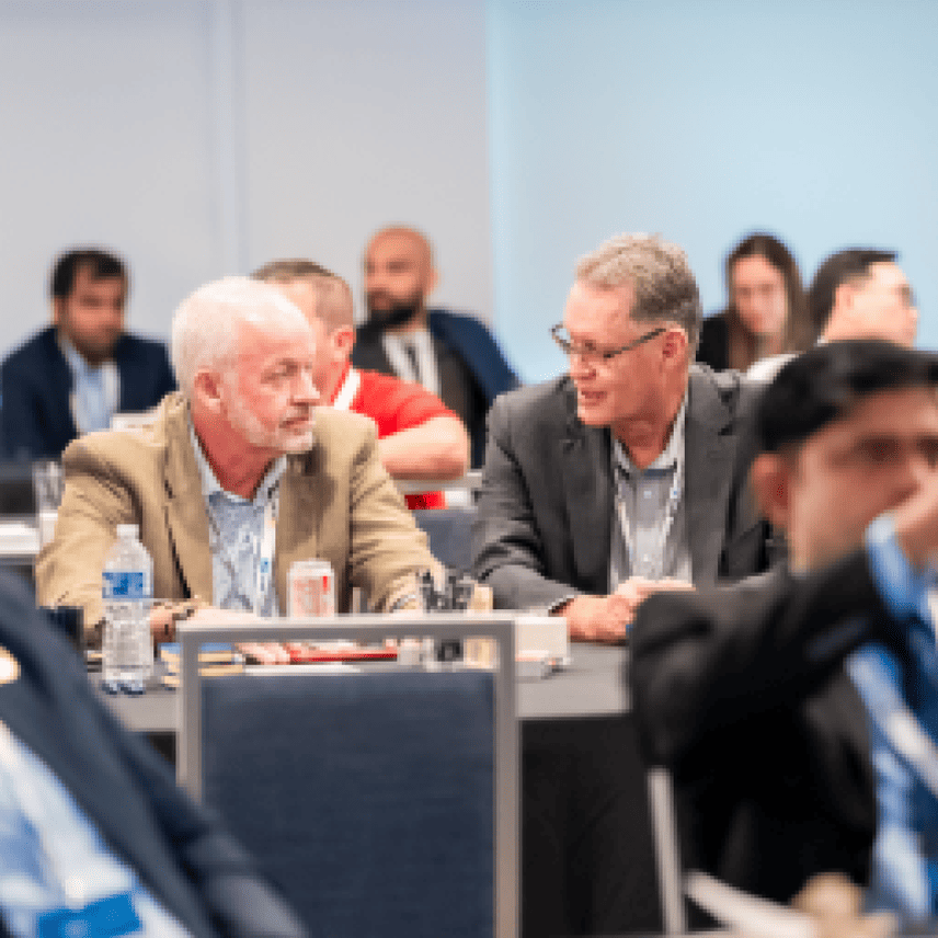 Business innovation summit, Process optimization forum, Experts sharing case studies on data-driven decision-making